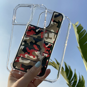 Étuis de téléphone personnalisés de luxe avec impression TPU, design de veste matelassée, cadre transparent en PC pour ZTE Blade A52 V50 Smart 4G A73 A33S <span class=keywords><strong>A51</strong></span> - Product Image 3