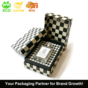 Caja Rígida de Lujo con Tapa y Base, Estilo Minimalista, para Regalo de Perfume, con Logotipo Personalizado, Estuche de Papel para Fragancia Premium, Elegante y Artístico - Product Image 1