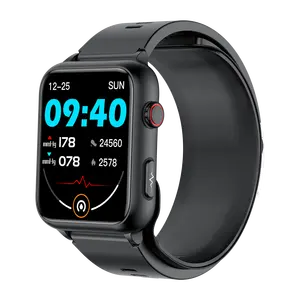 Health Tracker Smart Watch TK63 With Blood Pressure Voice Broadcast IP67 Waterproof