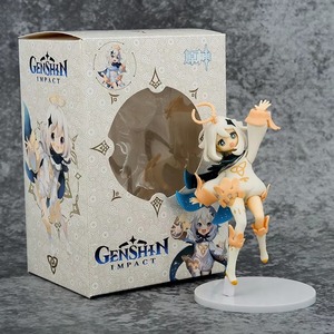 Figurine d'action PVC de personnage de jeu cosplay, modèle de dessin animé mignon <span class=keywords><strong>Paimon</strong></span> <span class=keywords><strong>Genshin</strong></span> <span class=keywords><strong>Impact</strong></span>, à assembler - Product Image 2