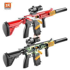 Airsoft tabanca yumuşak kurşun M416 kabuk ejeksiyon oyuncak keskin nişancı Pistola Agua Eva jel çıkarma Balin Pistolas De Juguete Nerfy