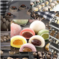 Machine automatique d'enrobage de biscuits BK-168TI avec dispositif d'alignement des plateaux, en acier inoxydable de qualité alimentaire, contrôle PLC, haute efficacité