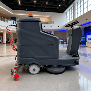 Véhicule de nettoyage de <span class=keywords><strong>sol</strong></span> autopropulsé électrique, balayeuse-laveuse pour marbre, béton, carrelage spécifique - Product Image 2