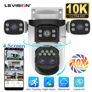 Ls tầm nhìn 20MP HD trong nhà/ngoài trời không dây CCTV Mạng Máy ảnh toàn cảnh an ninh hai chiều âm thanh PTZ tính năng lưu trữ dữ liệu đám mây - Product Image 4