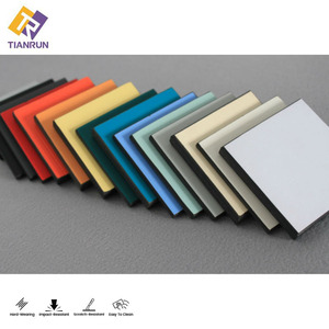Servicio Postventa, Color y Grosor Personalizables, <span class=keywords><strong>Tablero</strong></span> Fenólico de Madera Contrachapada Laminada <span class=keywords><strong>HPL</strong></span> - Product Image 1