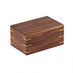 Handmade Solid Acacia Wood Oval Storage <b>Box</b> with Elegant Engraved Finish Eco-friendly Tabletop Decorative <b>Wooden</b> <b>Box</b> - Product Image 1