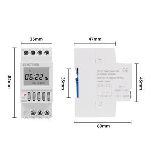 TM622-2 Mini Interruptor Temporizador Programable Inteligente de 220V CA con Intervalo de 1 Segundo, Pantalla LCD Digital, Riel DIN, 2P, Batería Recargable, Carga de 16A - Product Image 4