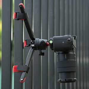 Aluminum <strong>Heavy</strong> <strong>Duty</strong> Mini Tabletop <strong>Tripod</strong> with Ball Head and QR Plate for Phone and Camera - Product Image 2