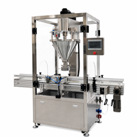 Machine de remplissage automatique de poudre à vis sans fin pour lait en poudre, formule infantile, cosmétiques, ligne de remplissage et de dosage de bouteilles