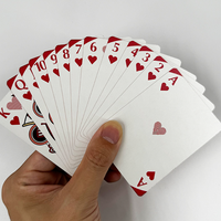 Jeu de cartes à jouer en PVC double face OEM, jeu classique, jeu de poker en plastique personnalisé, magnifique jeu de cartes de plage, cartes à jouer en PVC imperméables