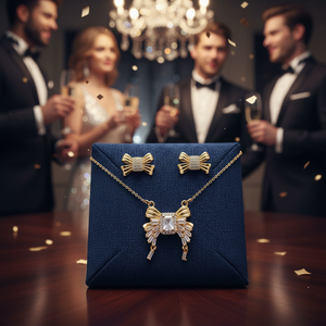 Orecchini con disegno geometrico per le donne in stile moderno di alta qualità in lega placcata oro gioielli di moda per feste - Product Image 3