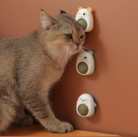 Jouet rotatif à la catnip pour chats, jouet interactif pour nettoyer les dents, jouet à mâcher pour animaux de compagnie d'intérieur, petite taille