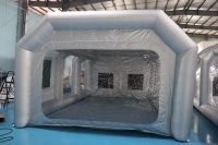 Extérieur portable salle de peinture en aérosol voiture peinture en aérosol tente cabine de peinture gonflable lackierkabine mobil lackierkabine aufblasbar