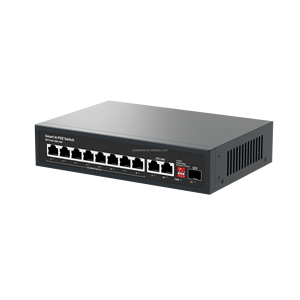 Hot Sale Unmanaged 8 10/100M <b>Network</b> Ports + 2 10/100/1000M Uplink <b>Network</b> Ports + 1 1000M SFP Optical Port AI POE <b>Switch</b> - Product Image 1