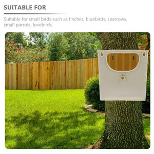 Scatola di allevamento in plastica per uccelli innamorati - Product Image 4