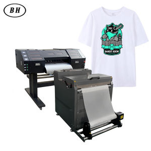 Machine d'impression DTF rouleau à rouleau 60 cm avec tête I3200, imprimante numérique couleur fluorescente et dépoussiéreur à secousses de poudre - Product Image 6