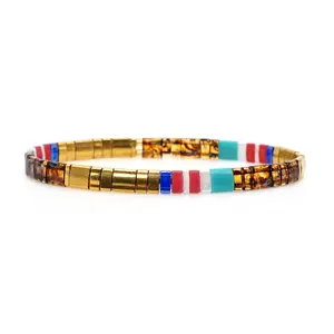 Mode fait à la main bijoux miyuki tila perles bracelet spécial cadeaux simples bracelets bracelets