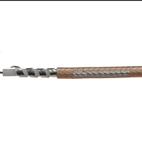 Câble coaxial RF à faible perte RG179 TNC MCX pour système d'antenne
