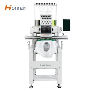 Machine à broder numérique informatisée, 1200 tr/min, haute vitesse, 1 tête, machine à broder plate avec une zone de broderie de 600*400 mm - Product Image 3