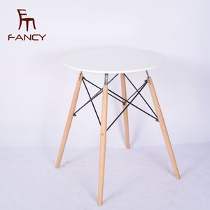 Langfang Fantasia moderna mobili di qualità del hign MDF Tavolo Da Pranzo Bianco per la vendita - Product Image 2
