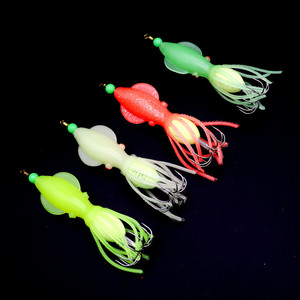 <span class=keywords><strong>BUBBA</strong></span> DW-99 Corée du Sud 66g Hameçon de pêche en acier inoxydable Luya pour la pêche en rive, appât vivant réaliste en forme de pieuvre lumineuse pour carpe et truite - Product Image 3