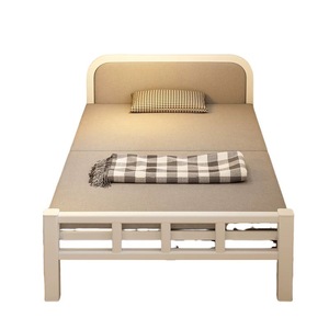 <span class=keywords><strong>Lit</strong></span> pliant en fer moderne de 1.2m pour adulte simple <span class=keywords><strong>lit</strong></span> de sieste en métal renforcé dur pour la pause déjeuner et le salon - Product Image 2