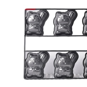 Squirrel Cake Mold 8 Cavity Carbon Steel Non Stick Animal Baking Pan For Cake Making - Product Image 1
