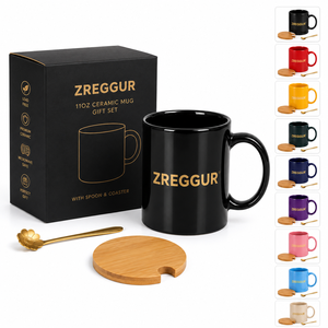 Taza de Porcelana Blanca de 11 oz de Primera <span class=keywords><strong>Calidad</strong></span> <span class=keywords><strong>para</strong></span> Sublimación, Taza de Café y Té de Alta <span class=keywords><strong>Calidad</strong></span> <span class=keywords><strong>para</strong></span> Logotipo Personalizado, Caja de Regalo al por Mayor - Product Image 1
