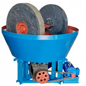 Hoge Kwaliteit Stenen Molen Grinder Lage Prijs Goud Natte Pan Molen Poeder Maken Extractie Machine Fabrikant Directe Verkoop Voor Mijnbouw - Product Image 2