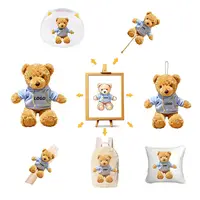 Usine Shengye : Peluches lestées personnalisées de haute qualité, style dessin animé, pour sacs à dos scolaires, coussins, porte-clés et jouets en peluche
