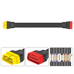 Premium Full 16PIN JFIND JF36 Flat OBD2 Cable de extensión para OBD2 Dcanner Interfaz de diagnóstico Herramienta de lector de código de coche - Product Image 3