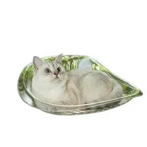 Suction Cup Suspension cat bed hammock cat bed window acrylic clear bowl cat bed