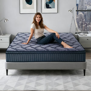 Matelas à ressorts moderne, durable, écologique, respirant, sans colle, taille King/Queen, pour usage hospitalier, enroulé en boîte, avec coton tricoté 350g/m² - Product Image 1