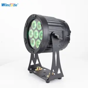 W-DMX Lumenradio Wireless DMX Battery LED Upright IP65 Outdoor Waterproof Portable LED Par Light For Mobile Events Wedding Event