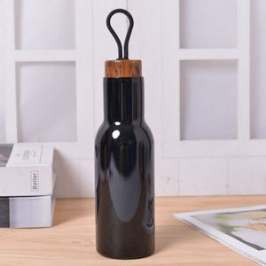 500ml 16oz <b>Hot</b> Cold Sports <b>Drink</b> Water Bottle Double Wall Vacuum Insulated Metal Stainless Steel Thermos <b>Flask</b> With Cord - Product Image 1