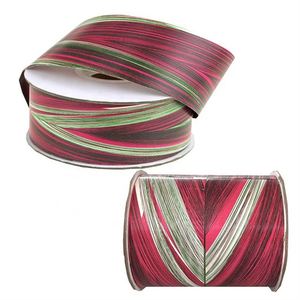 4 Inch 50 Yards DIY Floral Satin Ribbon Roll Poly Waterproof Curling Wrap for Bridal Ti Leaf Flowers and Bouquets - Product Image 5