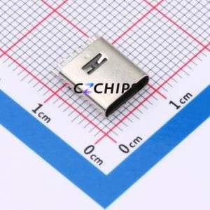 TYPE-C 6P LCH9.3 108 <b>USB</b> <b>Connector</b> Through hole Component (THT) <b>Connector</b> Type-C Female Through Hole 6P - Product Image 1