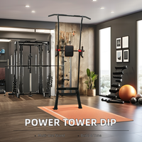 Tour de puissance en acier multifonctionnelle portable équipement de musculation à usage domestique barre de traction Push-Up Dip barres parallèles en métal