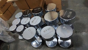 Pezzi di bilanciere e manubri di lusso e di alta gamma personalizzabili con logo <span class=keywords><strong>KG</strong></span> LB - Product Image 3