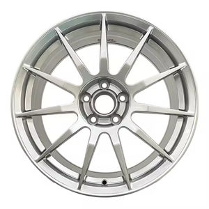 Jantes en alliage d'aluminium forgé Hunt, gris argent mat, légères, 10 rayons, 17-20 pouces, pour berlines sportives, <span class=keywords><strong>SUV</strong></span>, voitures particulières, 40 mm, 25 mm - Product Image 1