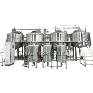 Tiantai 5000L ale/lager/stout kerajinan turnkey tanaman microlery buah