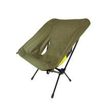 Chaise de camping pliante portable en alliage d'aluminium robuste et légère, chaise lune de haute qualité pour l'extérieur et la plage, vente en gros