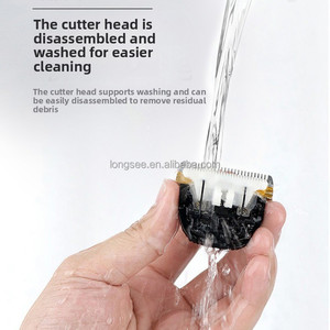 मोटे फर के लिए पालतू कुत्ते के लिए पालतू जानवर के लिए उन्नत c6 q6 क्यू 6 कुत्ते पालतू ट्रिमर ग्रोमिंग किट सुरक्षित और तेज ब्लेड इलेक्ट्रिक भारी शुल्क है - Product Image 6