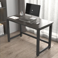 Bureau de travail modulaire en bois moderne de haute qualité en gros, poste de travail informatique, table d'étude, mobilier de bureau à domicile, directement de l'usine