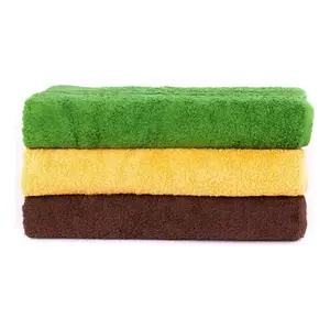 Paquete de Toallas de Algodón de Color Sólido, Toallas Rectangulares para Baño, Uso Doméstico - Product Image 5