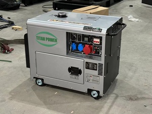 Groupes électrogènes insonorisés 10KW 10KVA, Moteur Hubei Digital 8KW 6KW 5KW 3KW, Ensemble TT60J, Générateur 30kva - Product Image 3