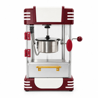 Machine à Popcorn Vintage à Chauffage Instantané avec Fenêtre de Visualisation Transparente pour Usage Domestique et Vendeurs au Détail – Vente Directe Usine