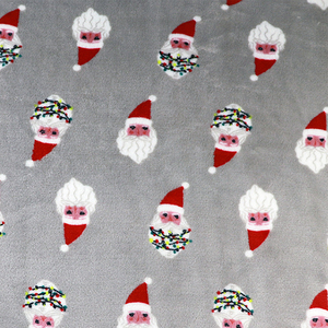 <span class=keywords><strong>Tela</strong></span> de Franela 100% Poliéster Estampada con Patrón de Dibujos Animados, Terciopelo Coral de <span class=keywords><strong>Doble</strong></span> Cara, para Manualidades Navideñas, Ropa para Mascotas y Muñecas, Peso Medio - Product Image 5