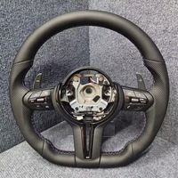 Volant de voiture sport en cuir noir en stock pour BMW 2017 330i F30 F10 F15 428i F36 F20 F22 F25 F32 M3 M5 X5 X1 M235i F22