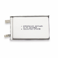 Baterai Lithium 3.7v 7.4v 11.1v 2000mah Lipo DTP 634169 Langsung dari Pabrik dengan Sertifikasi KC CE BIS PSE IEC
